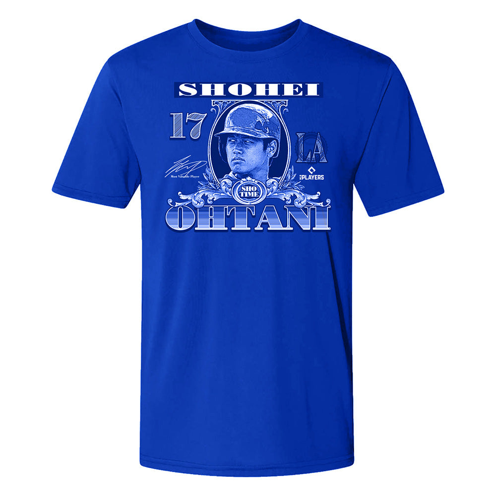 SHOHEI OHTANI 大谷翔平 - Ohtani Big Money / Dogers Blue / Tシャツ / メンズ 【公式 / オフィシャル】