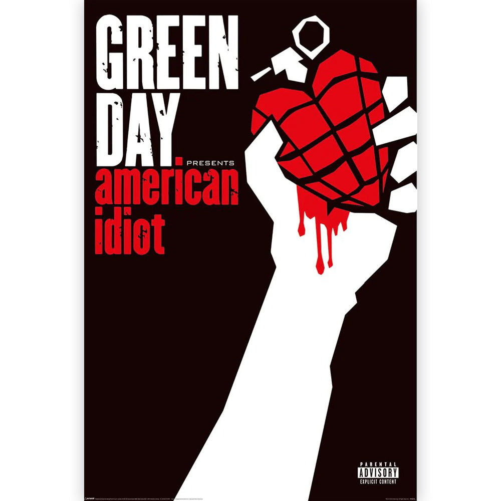 GREEN DAY グリーンデイ (2025年 2月 来日 ) - American Idiot Album / ポスター 【公式 / オフィシャル】