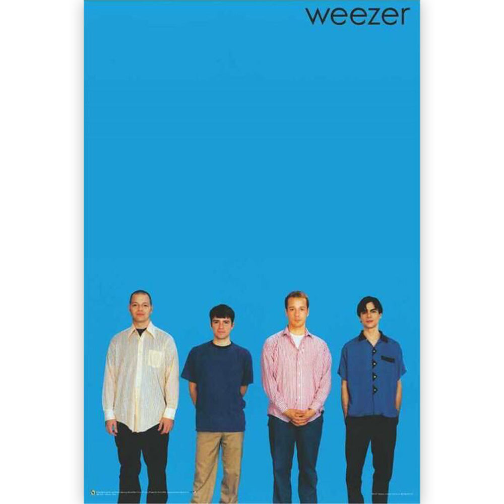 WEEZER ウィーザー (2025年 1月 来日 ) - Blue / ポスター 【公式 / オフィシャル】