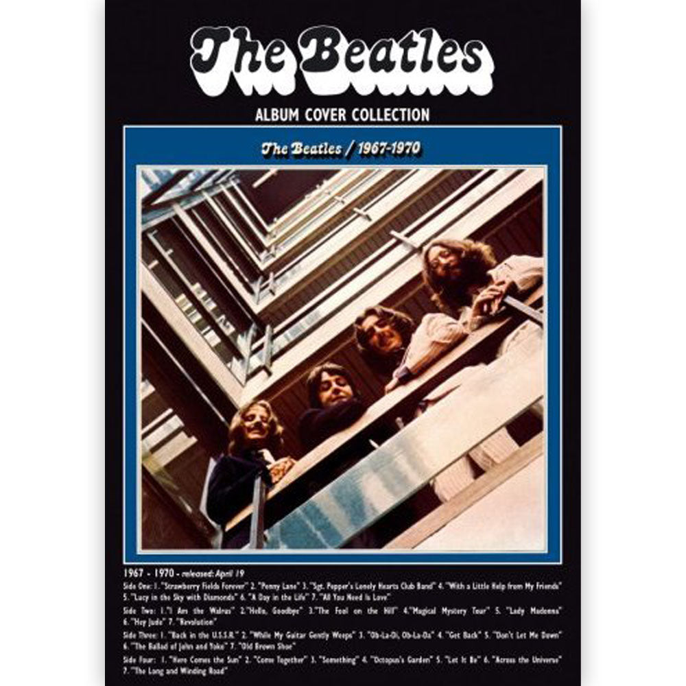 THE BEATLES ビートルズ (ABBEY ROAD 55周年 ) - 1967 - 1970 Album (Standard) / ポストカード・レター 【公式 / オフィシャル】