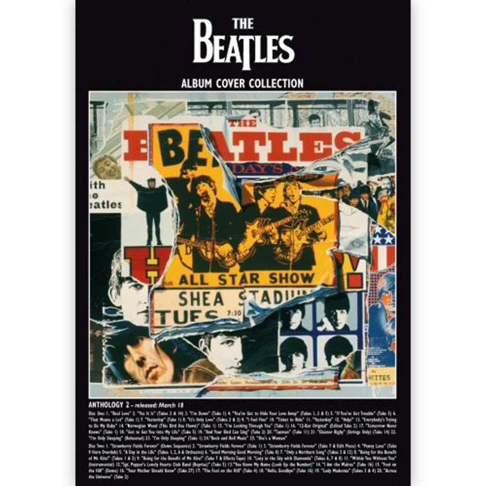 THE BEATLES ビートルズ (ABBEY ROAD 55周年 ) - Anthology 2 Album / ポストカード・レター 【公式 / オフィシャル】