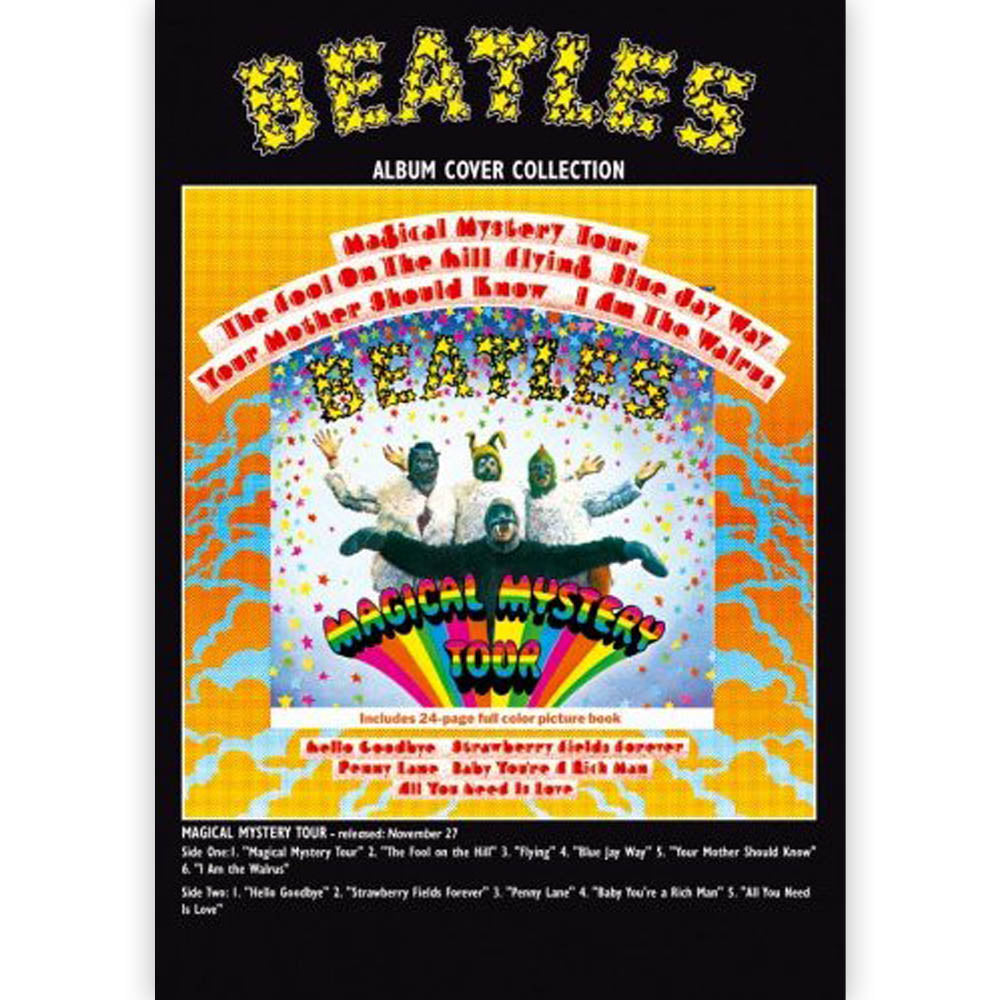 THE BEATLES ビートルズ (ABBEY ROAD 55周年 ) - Magical Mystery Tour (Standard) / ポストカード・レター 【公式 / オフィシャル】