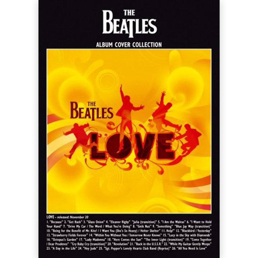 THE BEATLES ビートルズ (ABBEY ROAD 55周年 ) - Love Album (Standard) / ポストカード・レター 【公式 / オフィシャル】