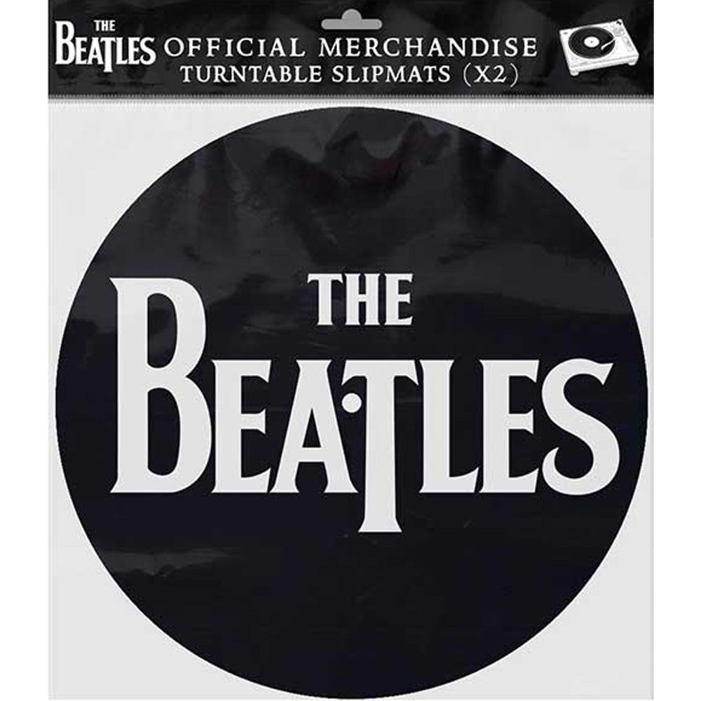 THE BEATLES ビートルズ (ABBEY ROAD 55周年 ) - Drop T Logo & JPGR / 2枚セット / スリップマット 【公式 / オフィシャル】