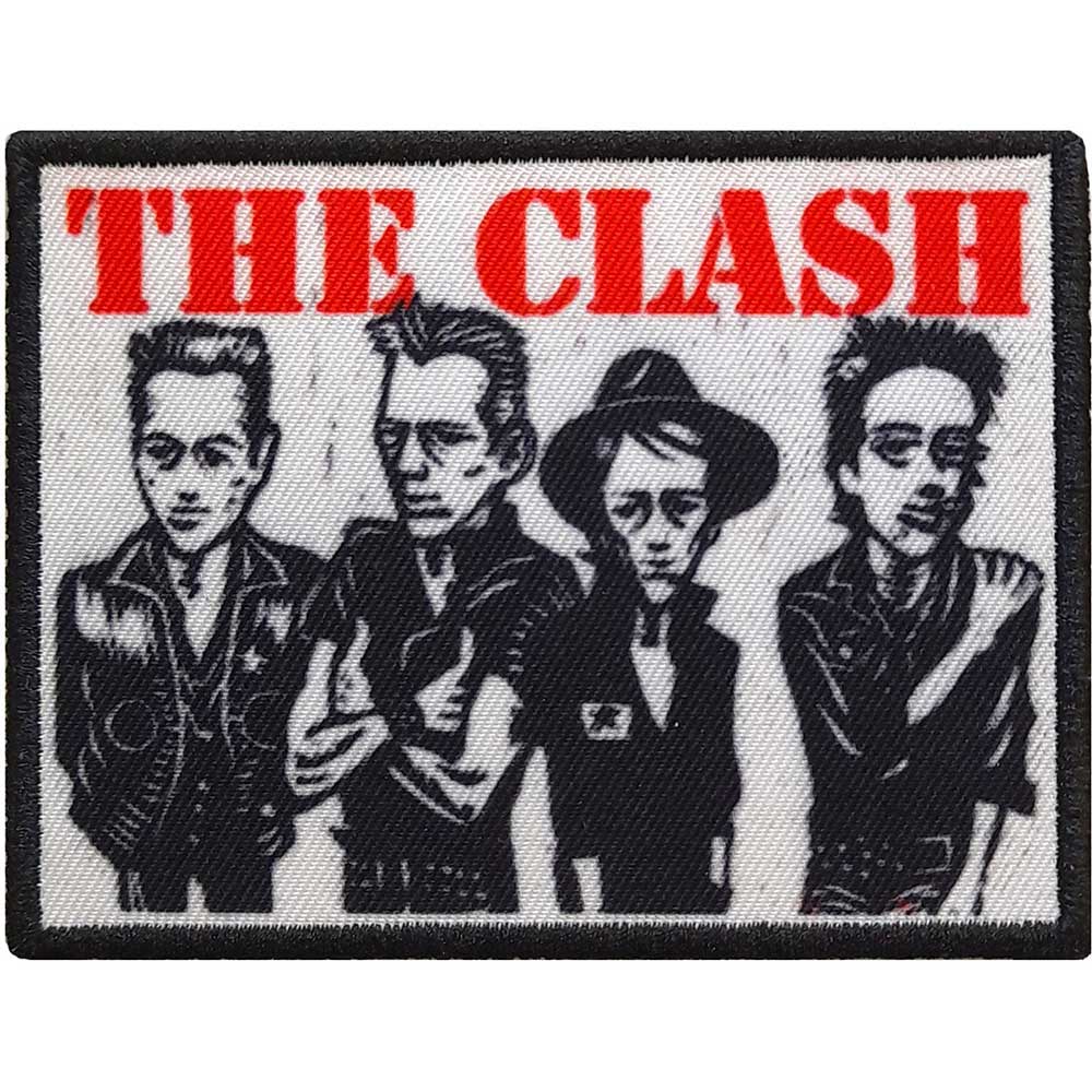 THE CLASH クラッシュ (LONDON CALLING 45周年 ) - CHARACTERS / ワッペン 【公式 / オフィシャル】