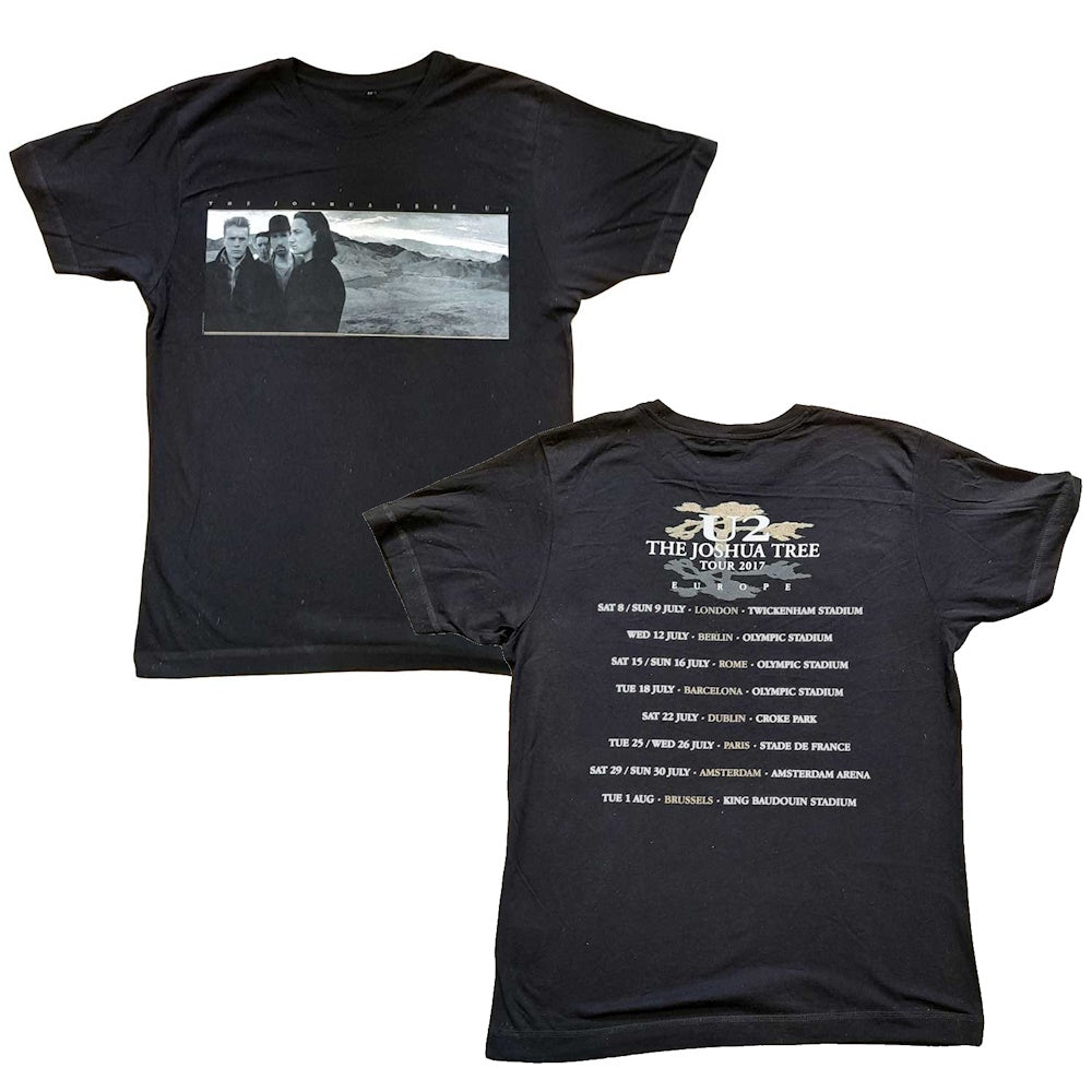 U2 ユーツー - Joshua Tree Photo / バックプリントあり / 2017ツアー限定 / Tシャツ / メンズ 【公式 / オフィシャル】