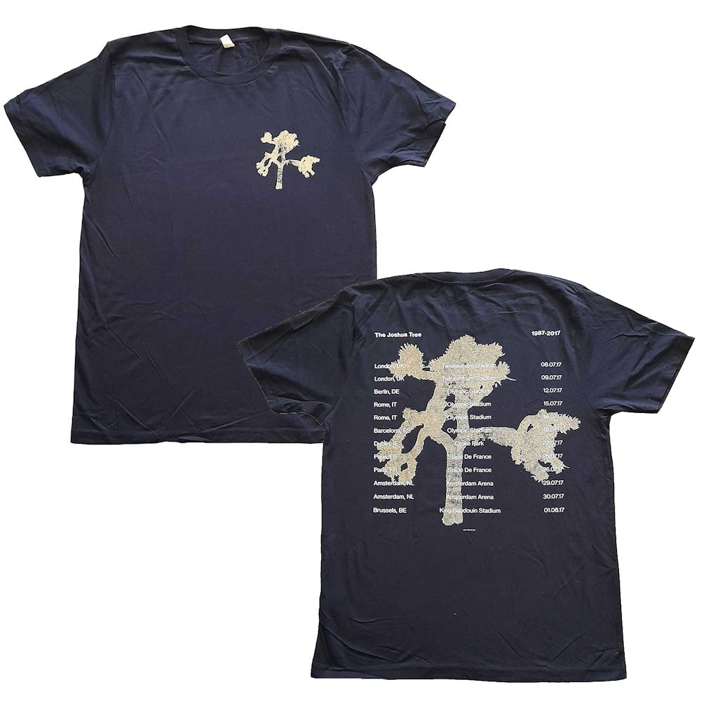 U2 ユーツー - Joshua Tree Photo / バックプリントあり / 2017ツアー限定 / Tシャツ / メンズ 【公式 / オフィシャル】