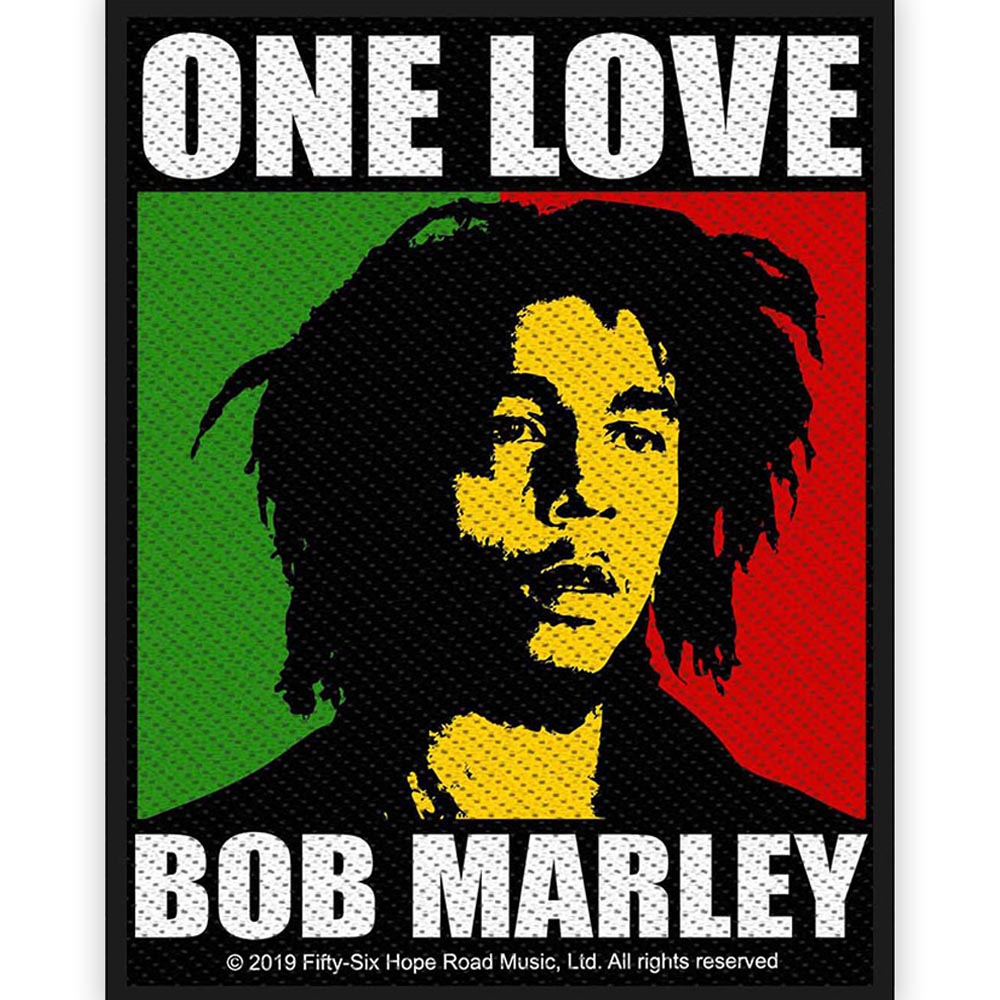 BOB MARLEY ボブマーリー (映画 公開記念 ) One Love ワッペン 公式 オフィシャル