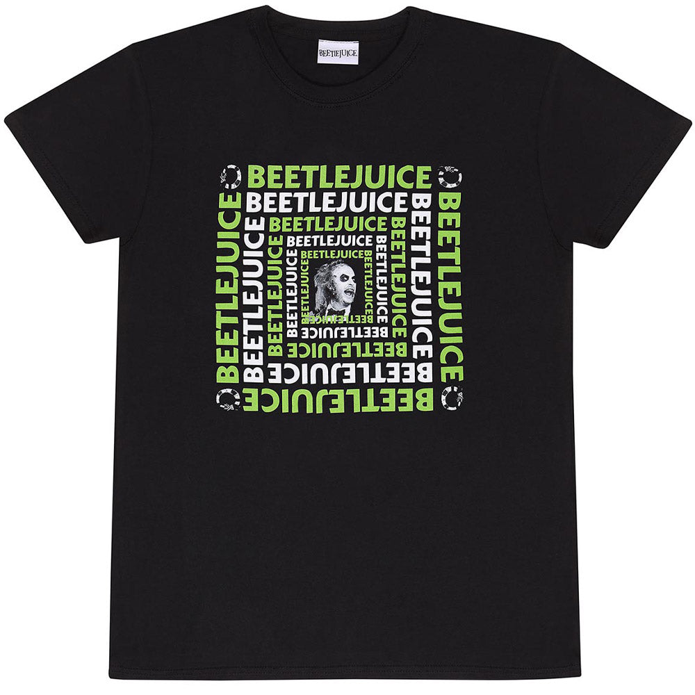 BEETLEJUICE ビートルジュース (9月27日 映画公開 ) - Repeated Names / Tシャツ / メンズ 【公式 / オフィシャル】