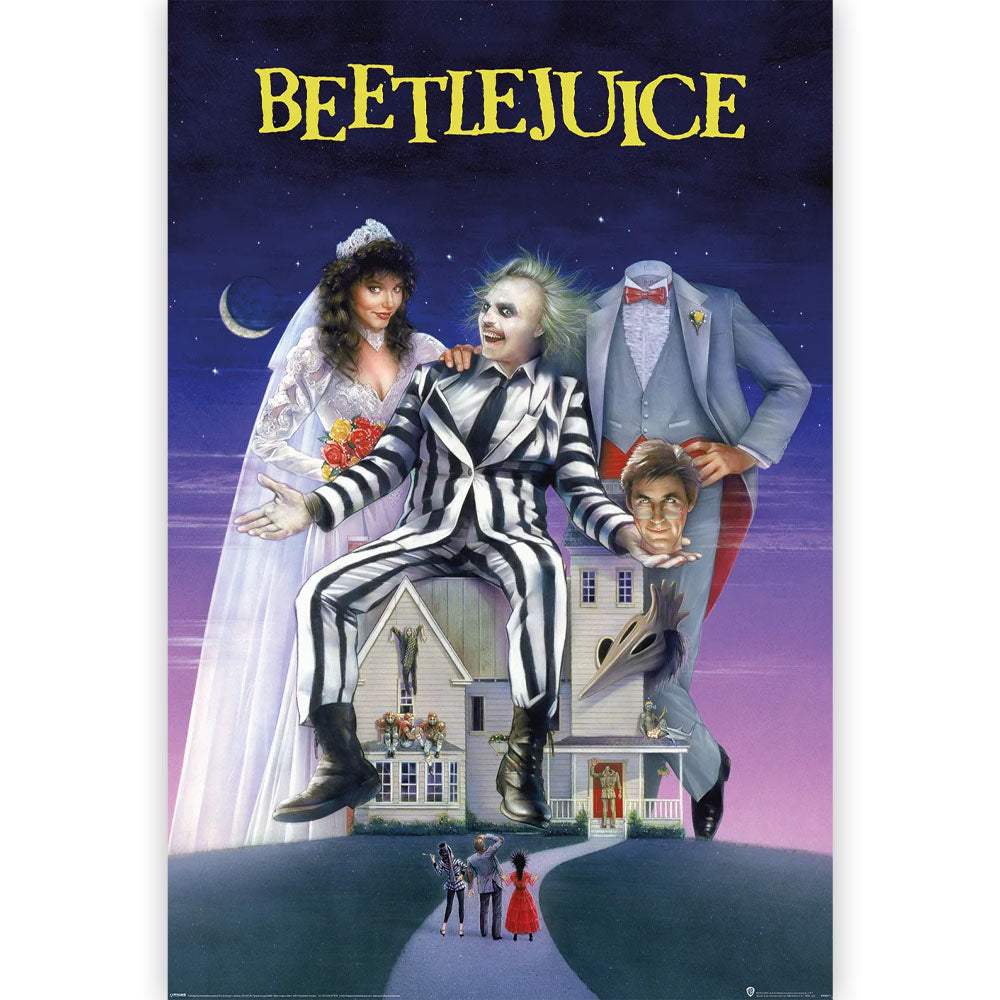 BEETLEJUICE ビートルジュース (9月 新作公開 ) Recently Deceased /ポスター  公式 オフィシャル