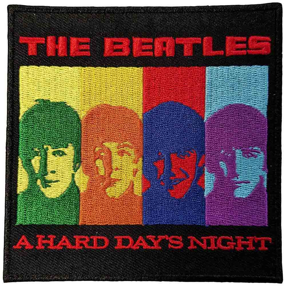 THE BEATLES ビートルズ (ABBEY ROAD 55周年 ) - A Hard Day's Night Faces / ワッペン 【公式 / オフィシャル】