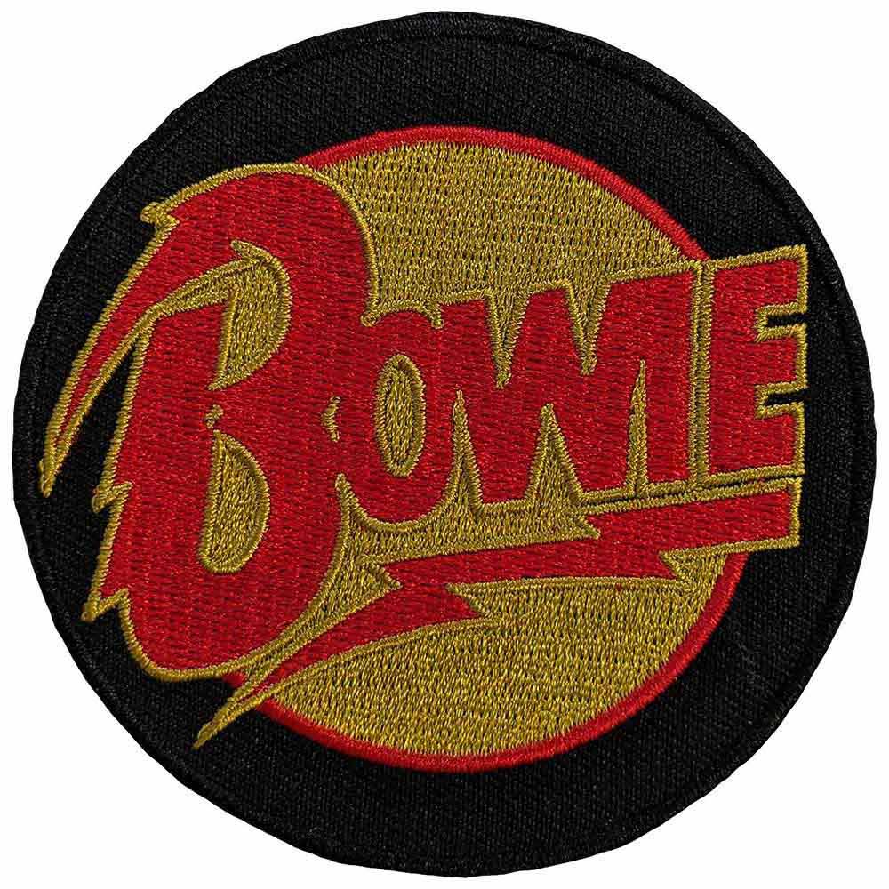 DAVID BOWIE デヴィッドボウイ Diamond Dogs Logo Circle ワッペン 公式 オフィシャル