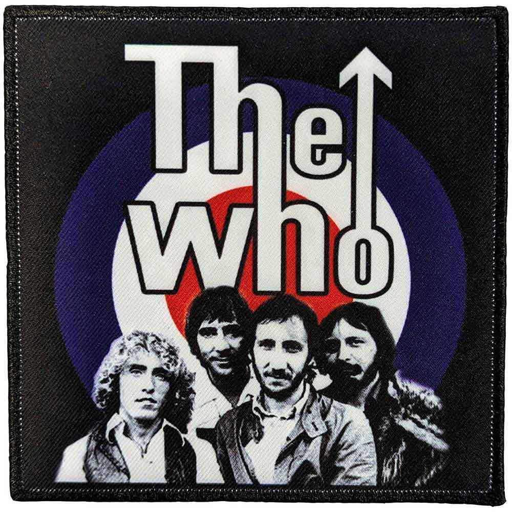 THE WHO ザ・フー (結成 60周年 ) - Band Photo / ワッペン 【公式 / オフィシャル】