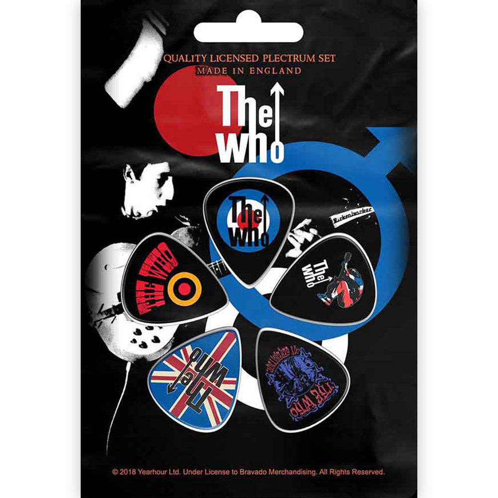 THE WHO - (結成 60周年 ) - Pete Townsend / 5個セット