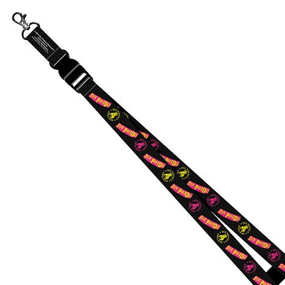 
                  
                    SEX PISTOLS セックスピストルズ (シド 追悼 45周年 ) - Logo / LANYARD / グッズ 【公式 / オフィシャル】
                  
                