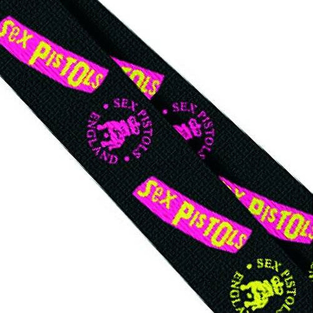 SEX PISTOLS セックスピストルズ (シド 追悼 45周年 ) - Logo / LANYARD / グッズ 【公式 / オフィシャル】