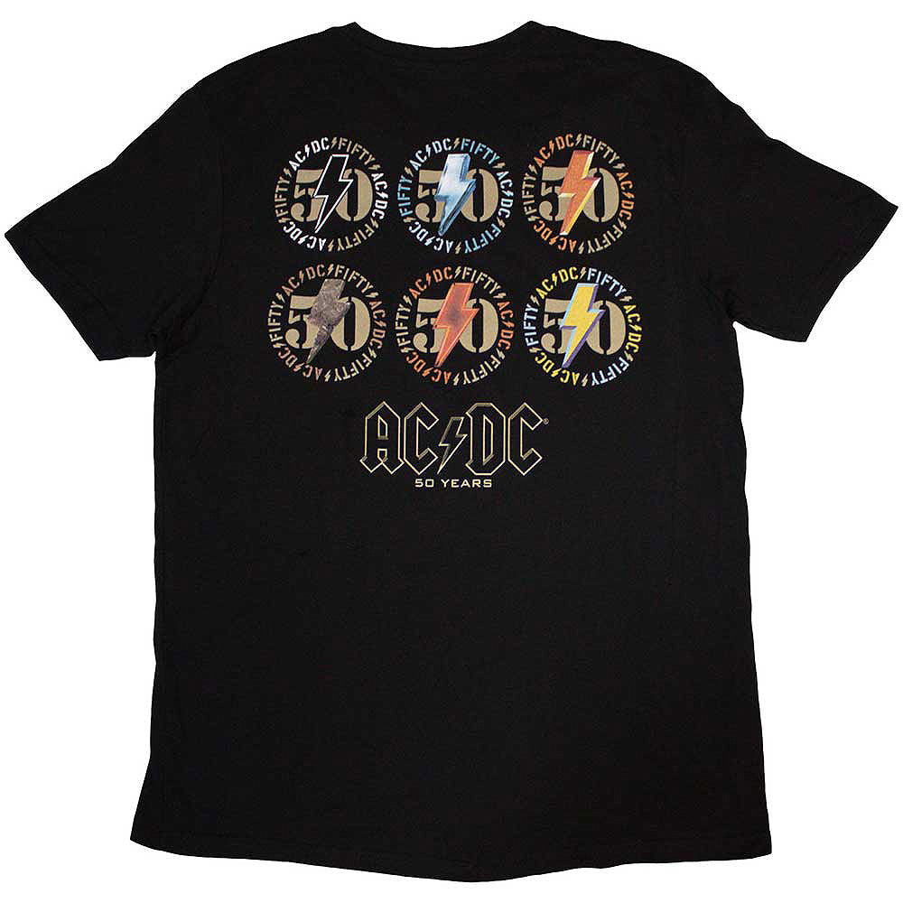 
                  
                    AC/DC エーシーディーシー Emblems バックプリントあり Tシャツ メンズ 公式 オフィシャル
                  
                