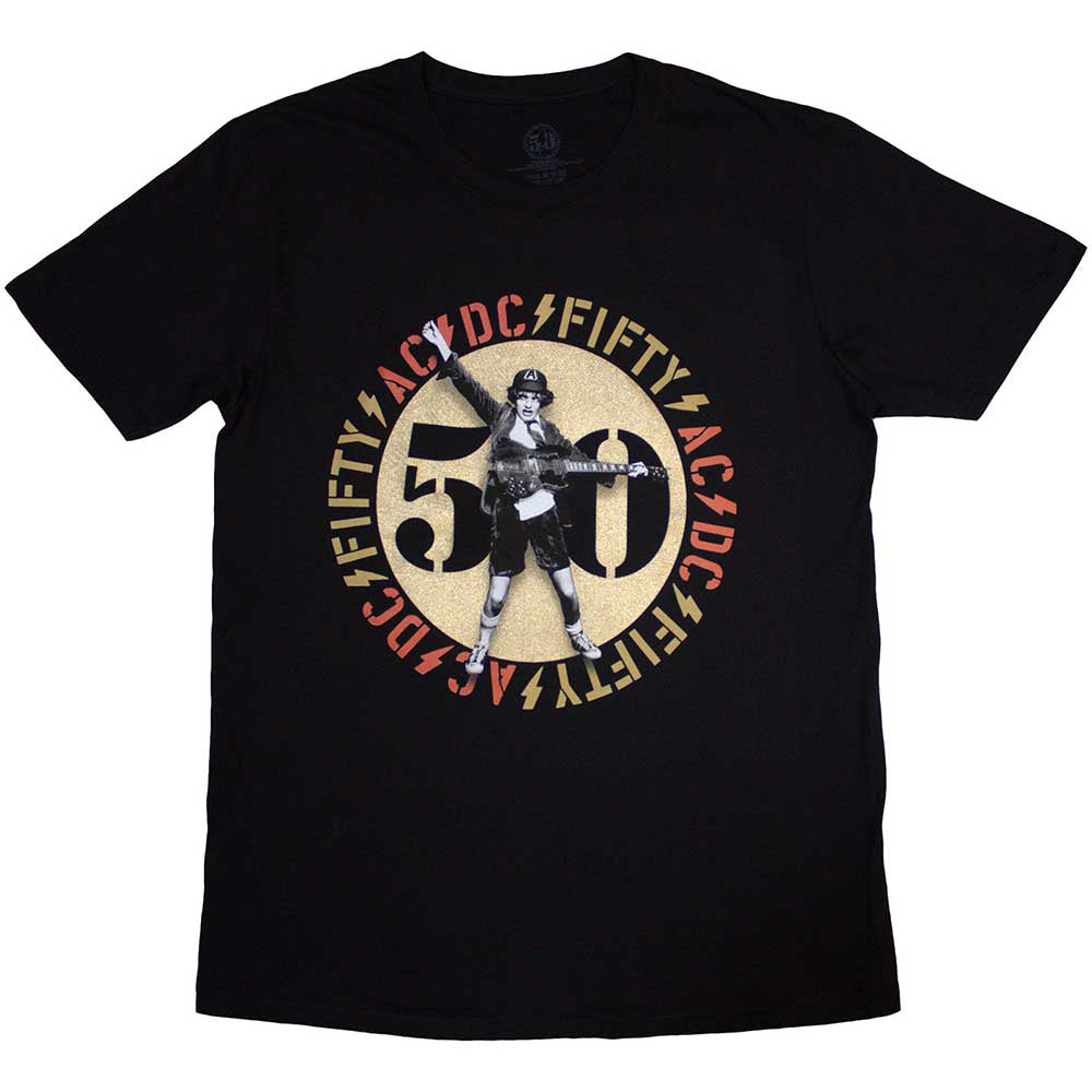 
                  
                    AC/DC エーシーディーシー Gold Emblem Tシャツ メンズ 公式 オフィシャル
                  
                