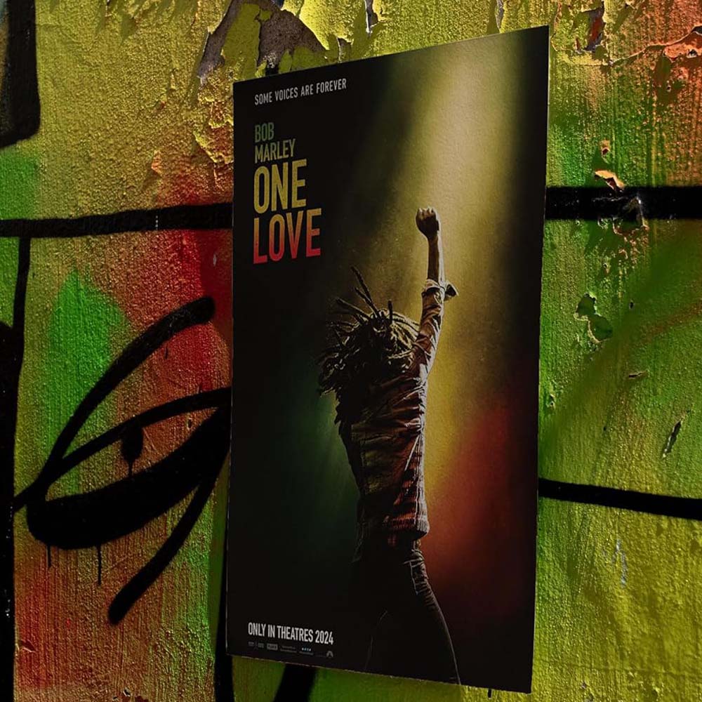 BOB MARLEY ボブマーリー (映画 公開記念 ) One Love ポスター 公式 オフィシャル