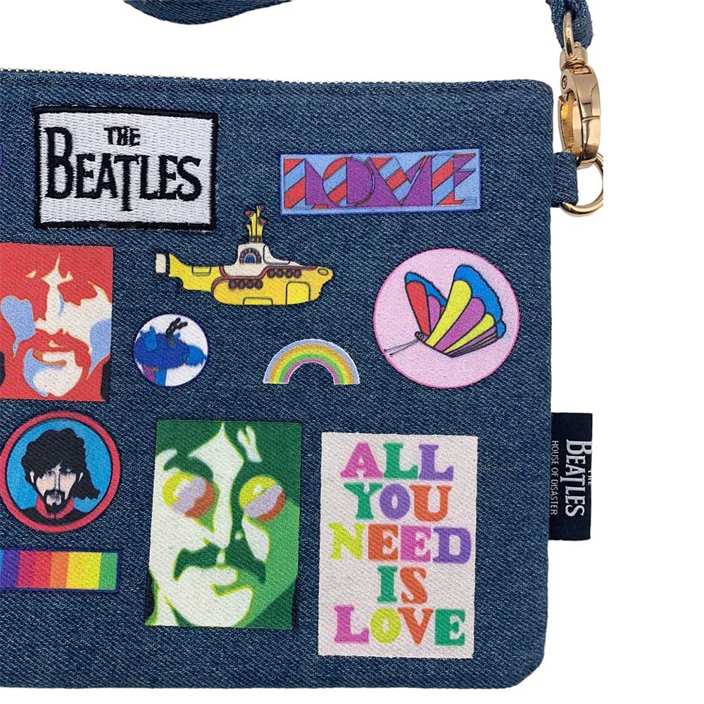 
                  
                    THE BEATLES ビートルズ (ABBEY ROAD 55周年 ) - Denim Cross Body Bag / Disaster(U.K.ブランド) / ショルダーバッグ 【公式 / オフィシャル】
                  
                