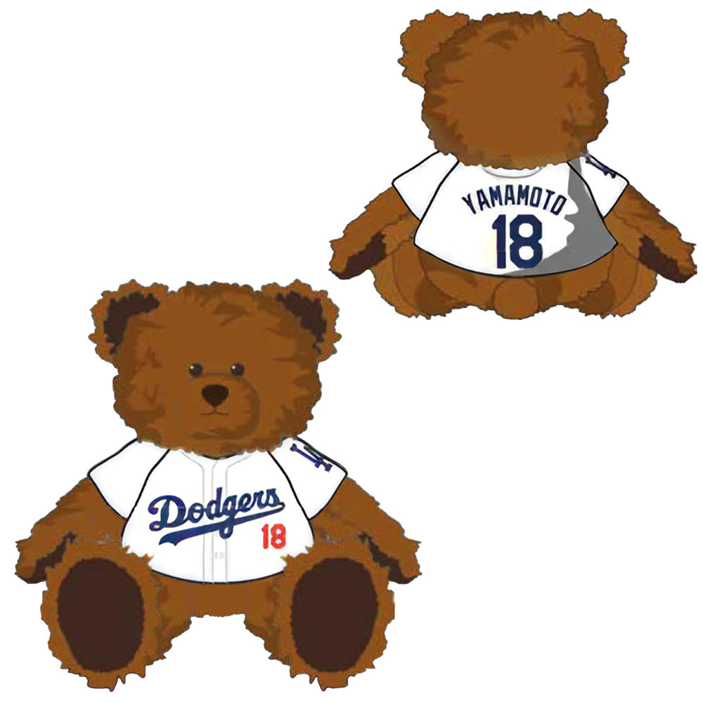 
                  
                    YOSHINOBU YAMAMOTO 山本由伸 - LOS ANGELES DODGERS SHIRT BEAR / 2 SIDED / フィギュア・人形 【公式 / オフィシャル】
                  
                