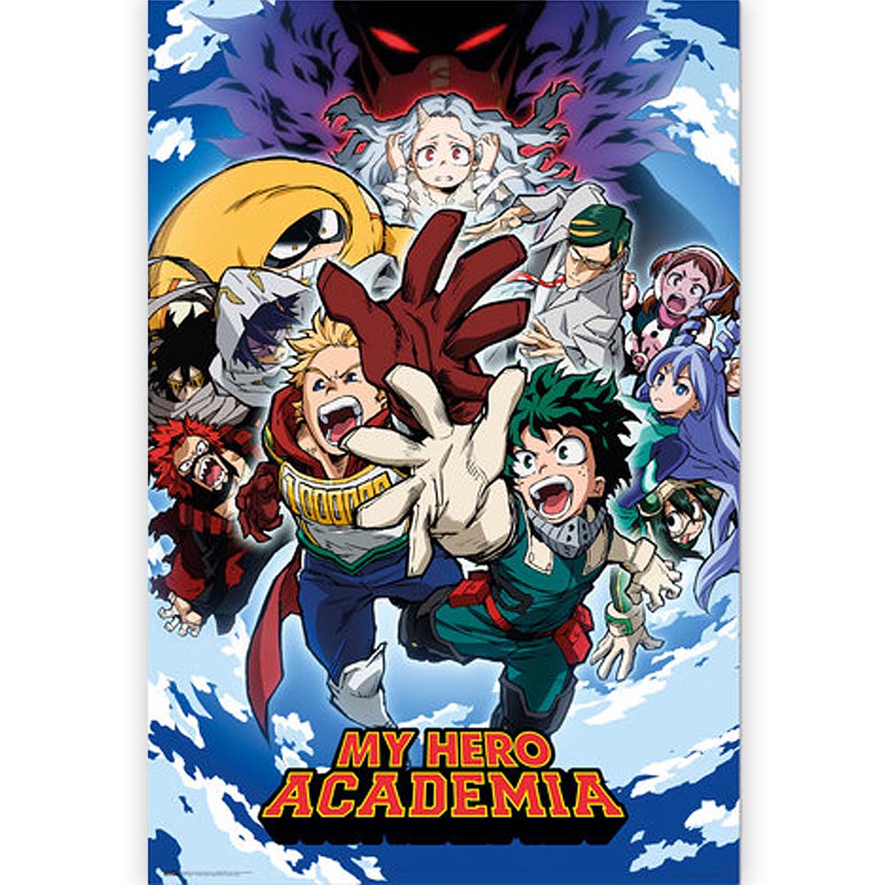 
                  
                    MY HERO ACADEMIA 僕のヒーローアカデミア (新作 映画公開 ) - TEMPORADA 4 / ポスター 【公式 / オフィシャル】
                  
                