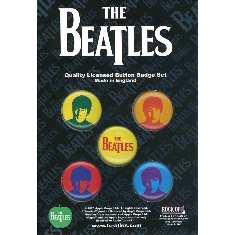 THE BEATLES - (結成 65周年 ) - J,P,G&R Coloured / 5個セット