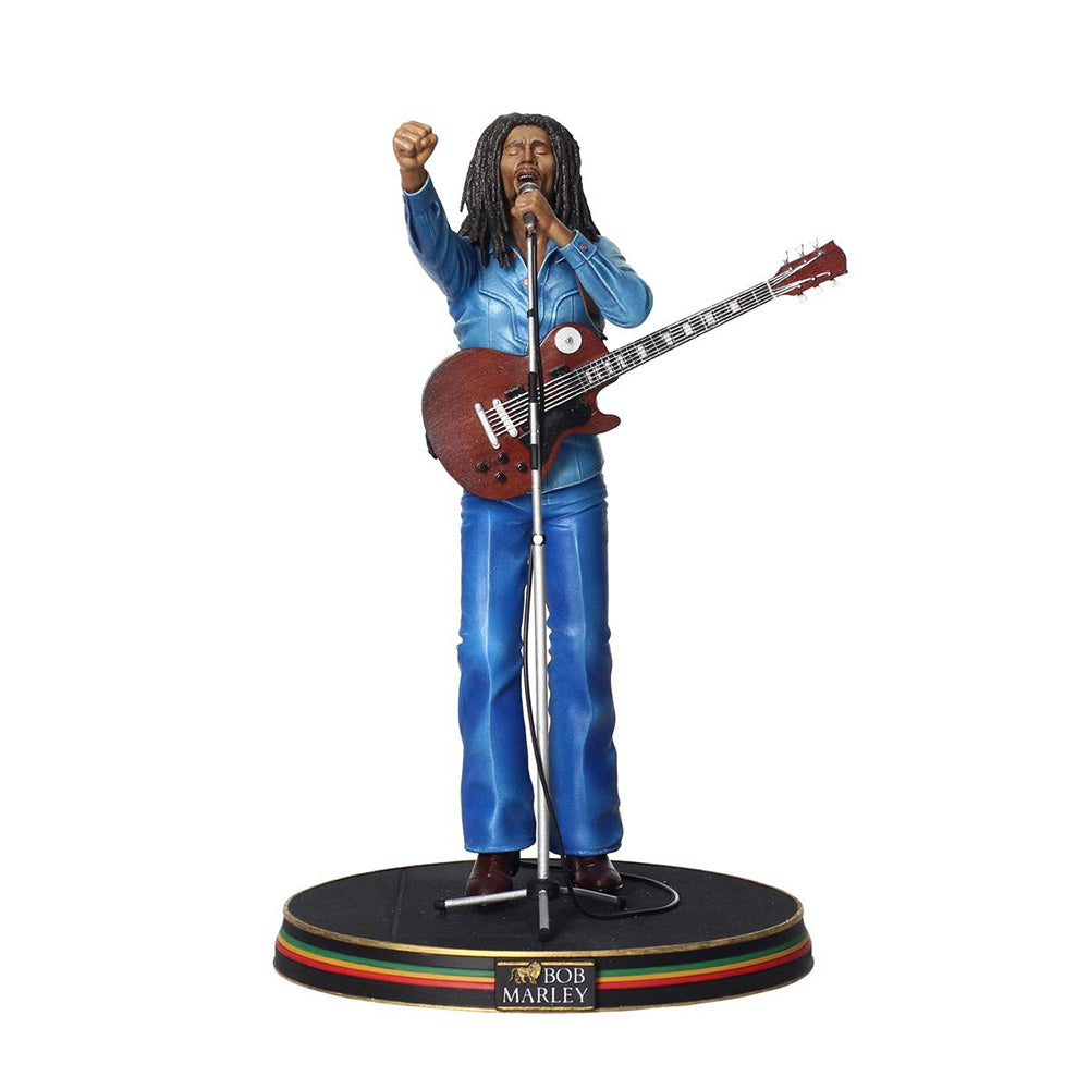 【予約商品】 【プレゼント付き】 BOB MARLEY ボブマーリー (映画 公開記念 ) - Live at the Rainbow Theatre 1977 Concert Posed Figure / フィギュア・人形 【公式 / オフィシャル】