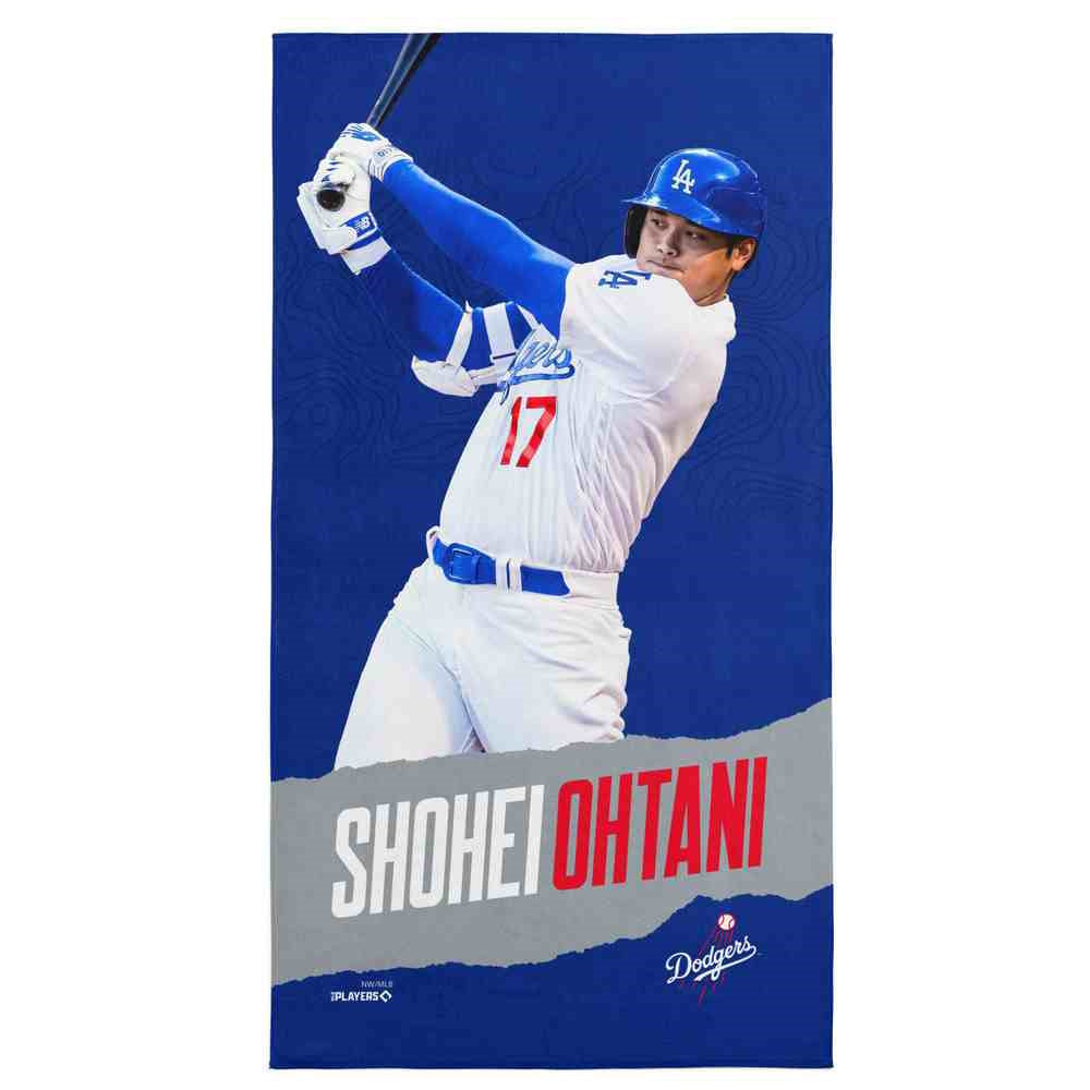 SHOHEI OHTANI - Los Angeles Dodgers MLBPA Players Beach Towel