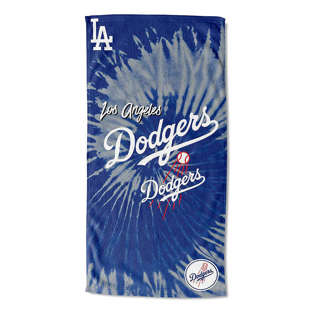 LOS ANGELES DODGERS（MLB） ロサンゼルスドジャース - Psychedelic Beach Towel / タオル 【公式 / オフィシャル】