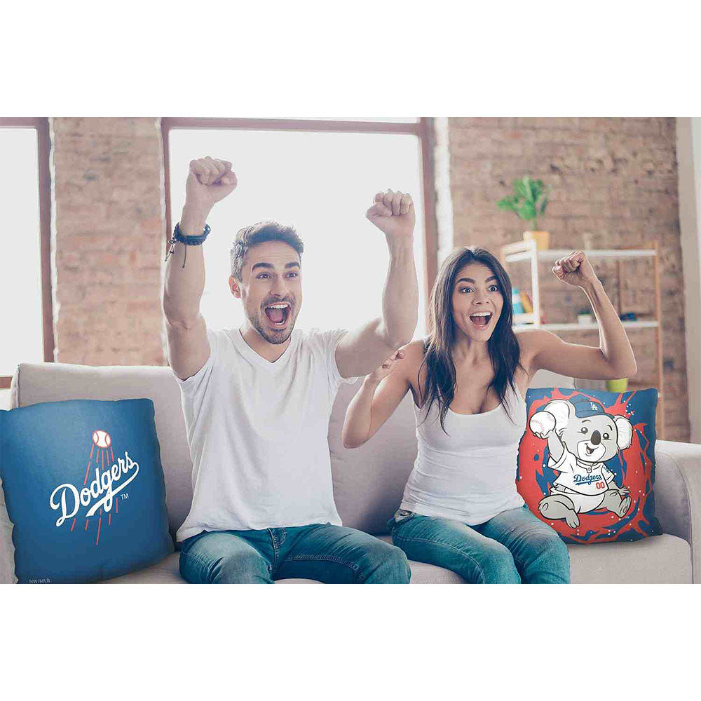 
                  
                    LOS ANGELES DODGERS（MLB） ロサンゼルスドジャース - Mascot Throw Pillow / 寝具 【公式 / オフィシャル】
                  
                