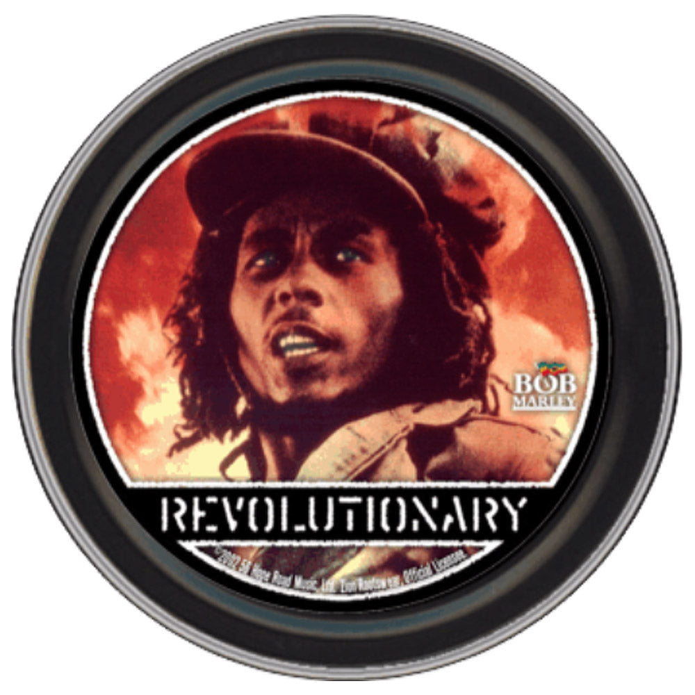 BOB MARLEY ボブマーリー (映画 公開記念 ) Revolutionary Round Stash Tin 公式 オフィシャル