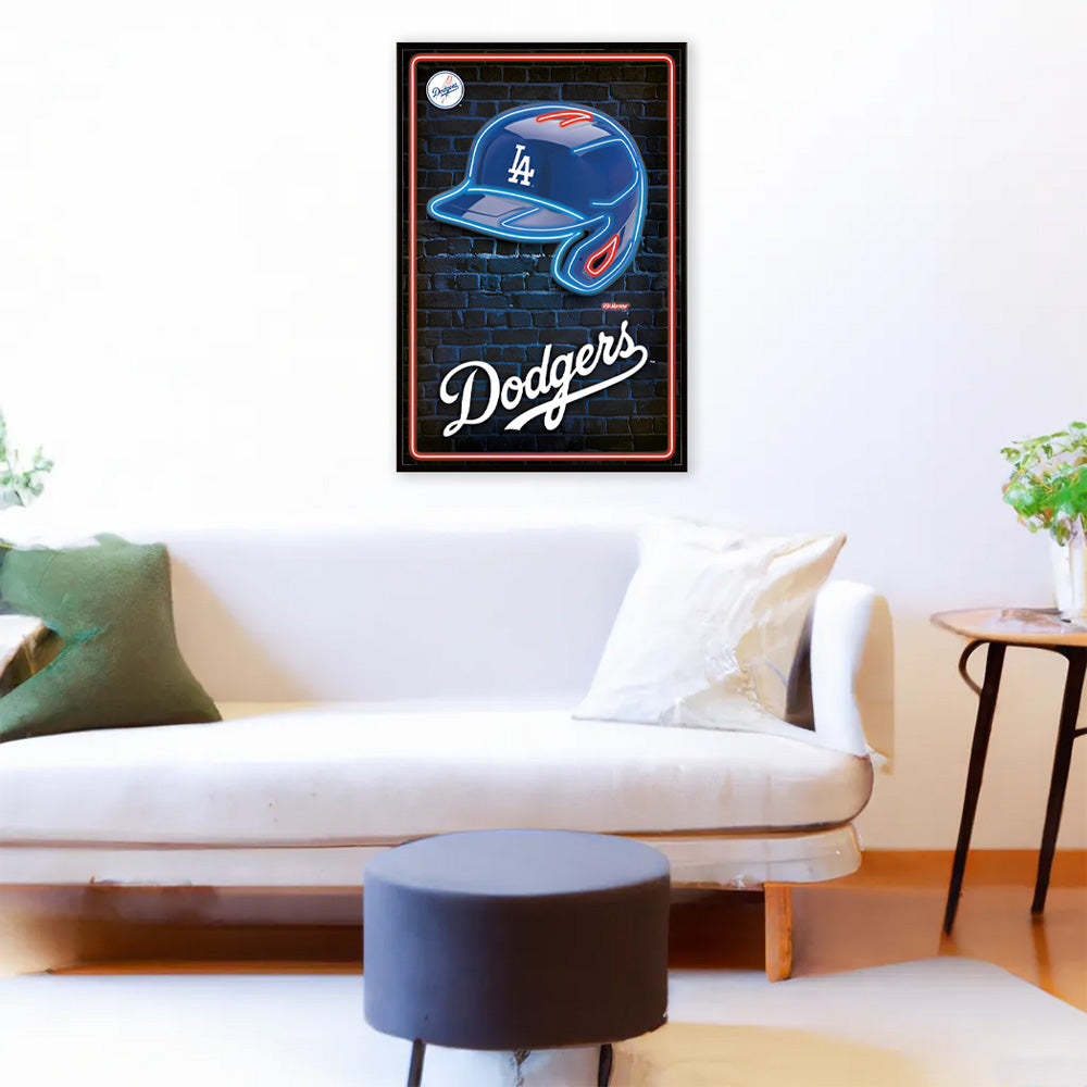 
                  
                    LOS ANGELES DODGERS（MLB） ロサンゼルスドジャース - Neon Helmet 23 / ポスター 【公式 / オフィシャル】
                  
                