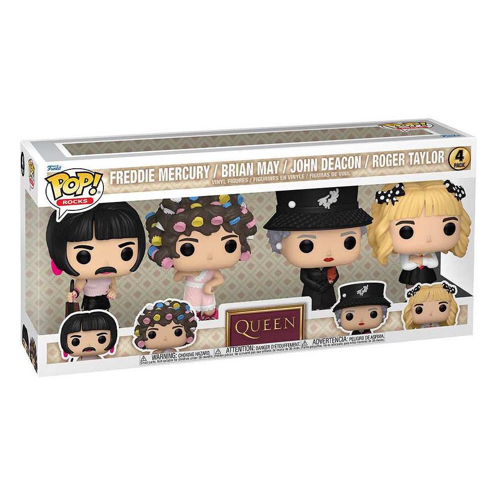 
                  
                    【予約商品】 QUEEN クイーン - I Want to Break Free Funko Pop! Vinyl Figure 4-Pack / フィギュア・人形 【公式 / オフィシャル】
                  
                