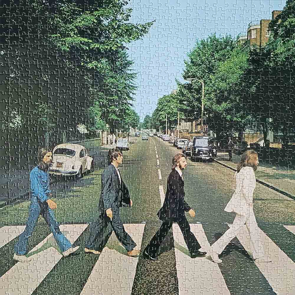 THE BEATLES ビートルズ (ABBEY ROAD 55周年 ) - Abbey Road Double Sided Album Art / 1000ピース / ジグソーパズル 【公式 / オフィシャル】