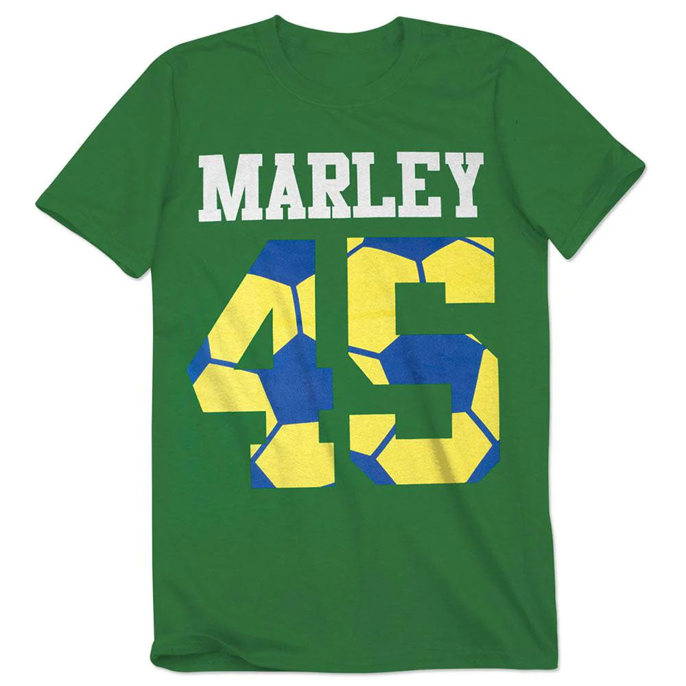 Bob Marley ボブマーリー (映画 公開記念 ) 45 World Cup Mens T Shirt Tシャツ 公式 オフィシャル