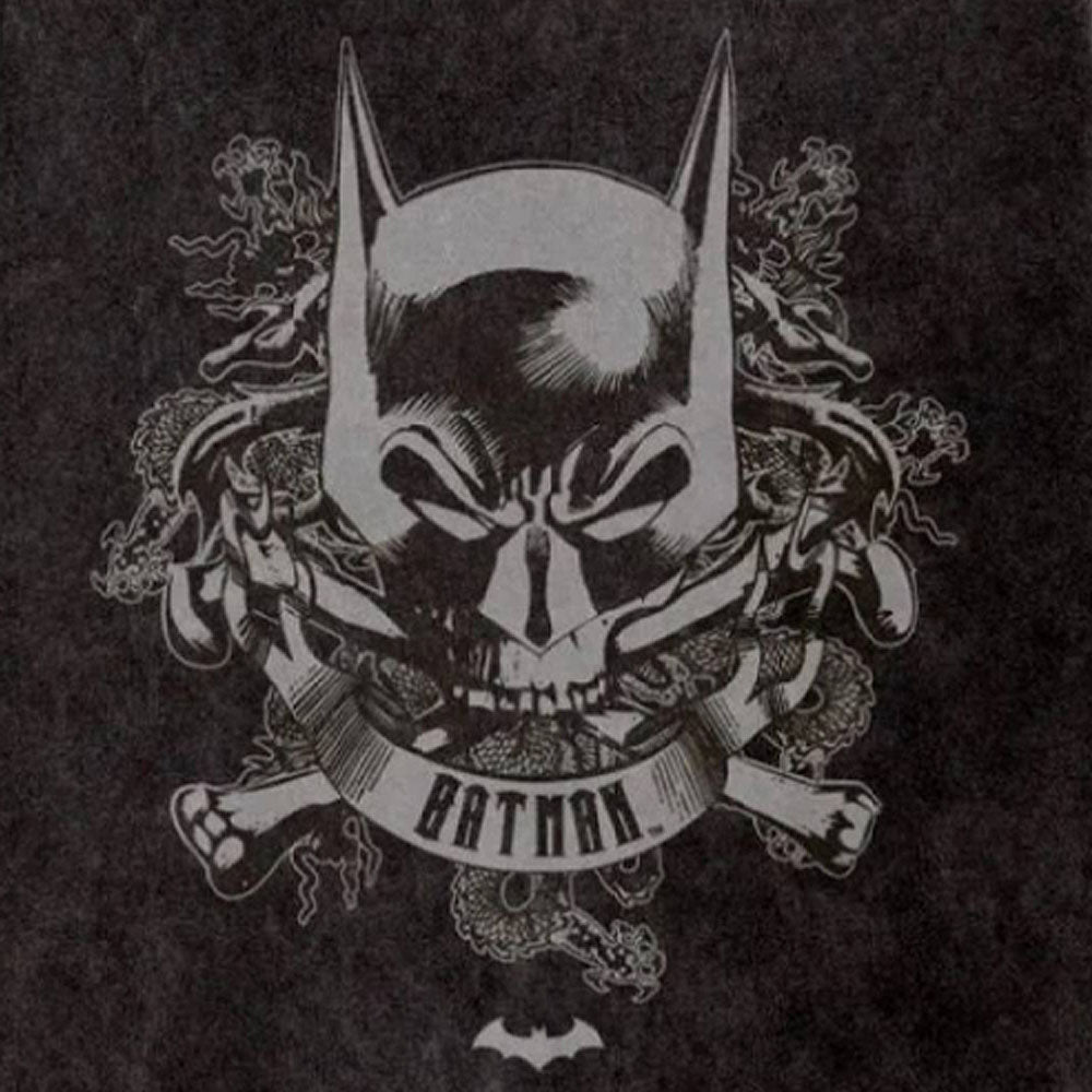 
                  
                    BATMAN バットマン Skull Crest ACID WASH Tシャツ メンズ 公式 オフィシャル
                  
                