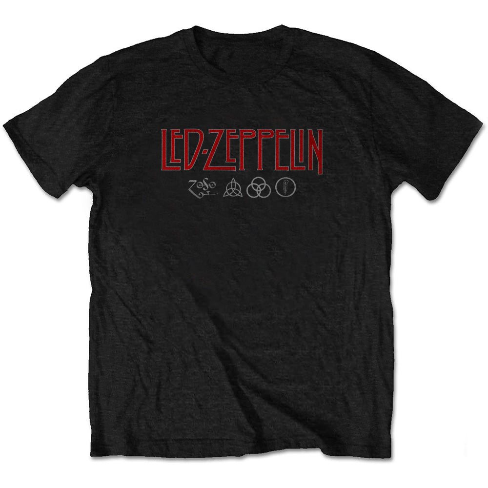 LED ZEPPELIN レッドツェッペリン (映画 公開予定 ) - Logo & Symbols / Tシャツ / メンズ 【公式 / オフィシャル】