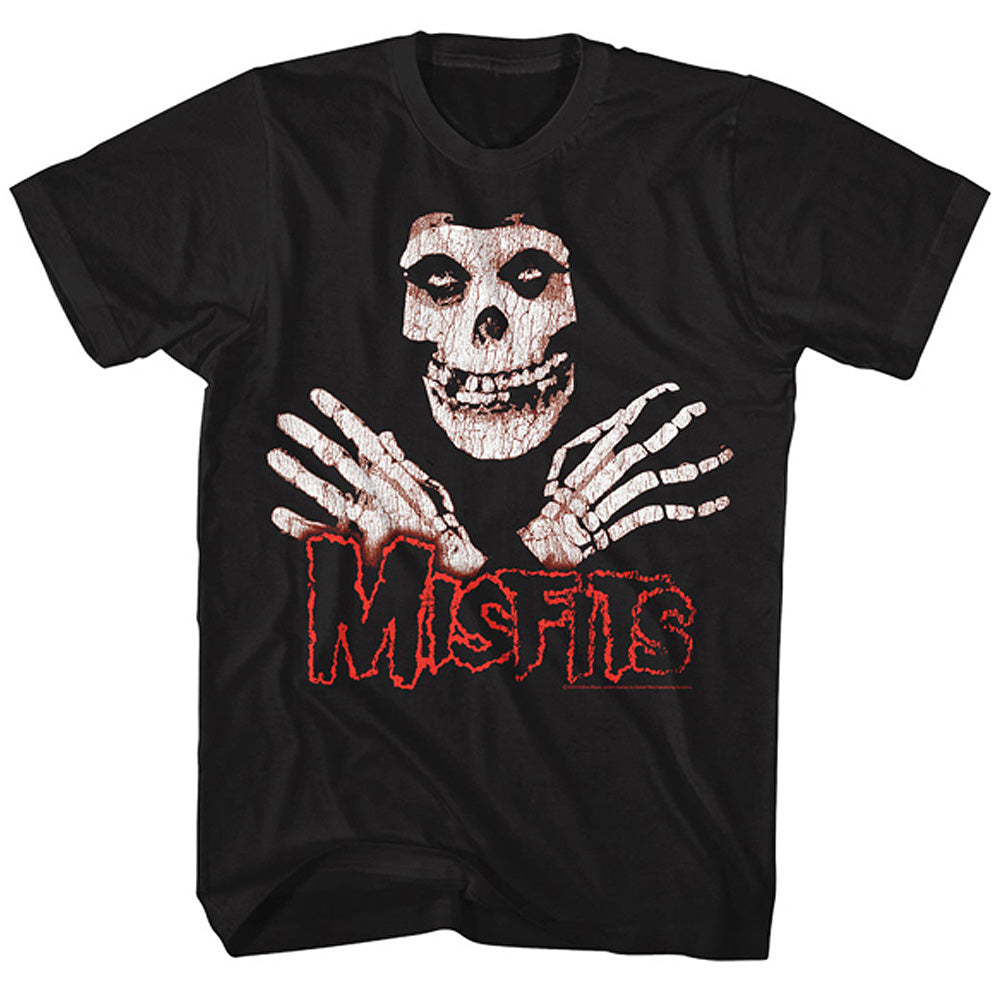 MISFITS ミスフィッツ - SKULL HANDS / Tシャツ / メンズ 【公式 / オフィシャル】