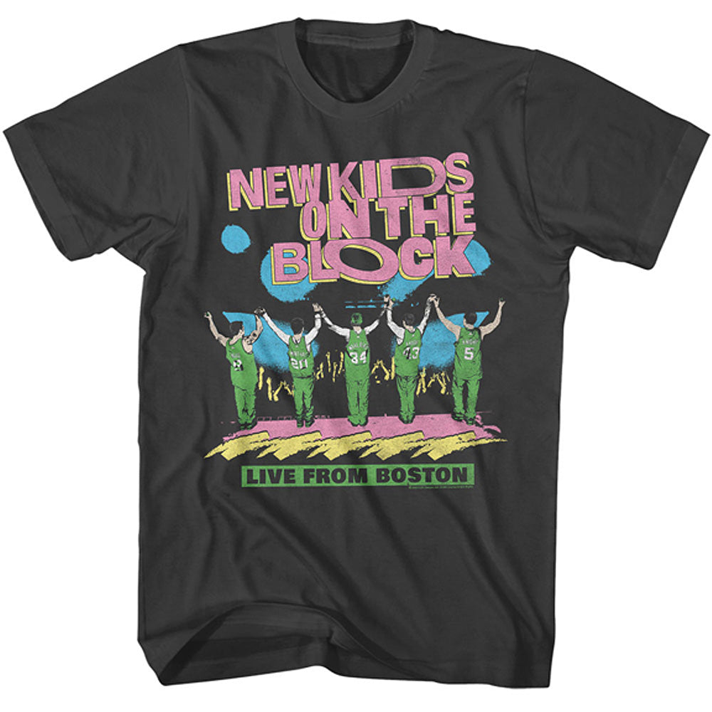 NEW KIDS ON THE BLOCK ニューキッズオンザブロック - LIVE FROM BOSTON / Tシャツ / メンズ 【公式 / オフィシャル】