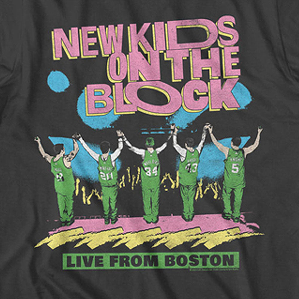 NEW KIDS ON THE BLOCK ニューキッズオンザブロック - LIVE FROM BOSTON / Tシャツ / メンズ 【公式 / オフィシャル】