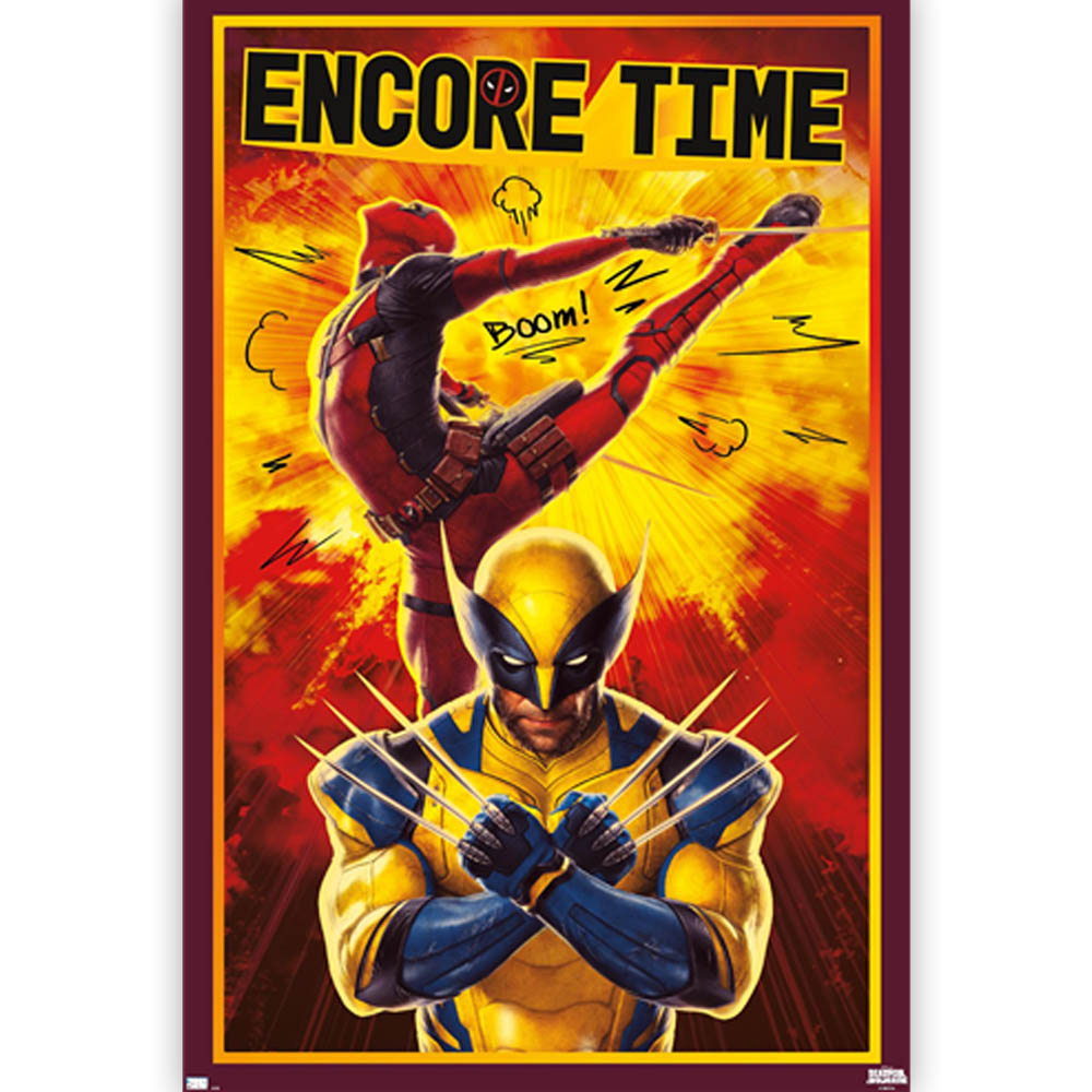 DEADPOOL デッドプール (新作 公開記念 ) - Encore Time / ポスター 【公式 / オフィシャル】