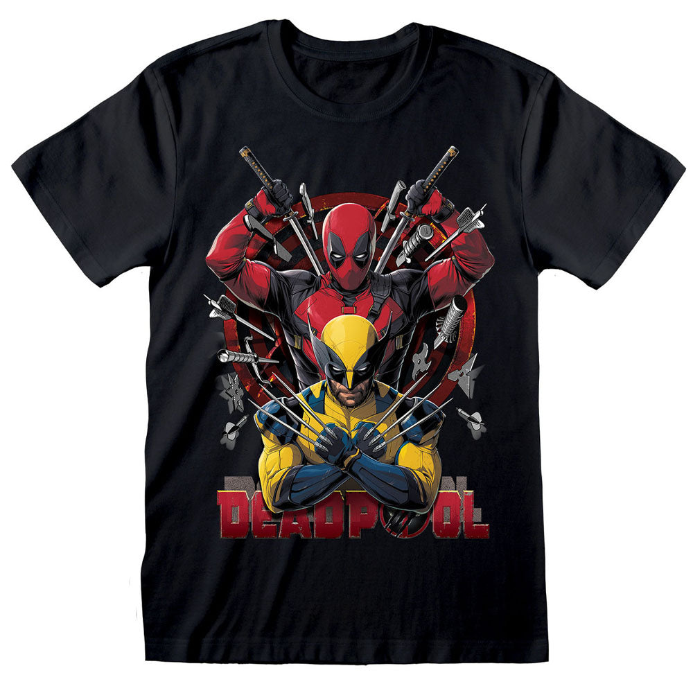 
                  
                    DEADPOOL デッドプール (新作 公開記念 ) - Deadpool/Wolverine Weapons / Tシャツ / メンズ 【公式 / オフィシャル】
                  
                