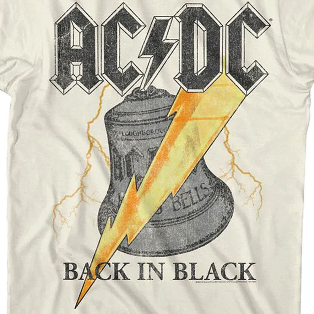 AC/DC エーシーディーシー BACK IN BLACK HELL BELL Tシャツ メンズ 公式 オフィシャル