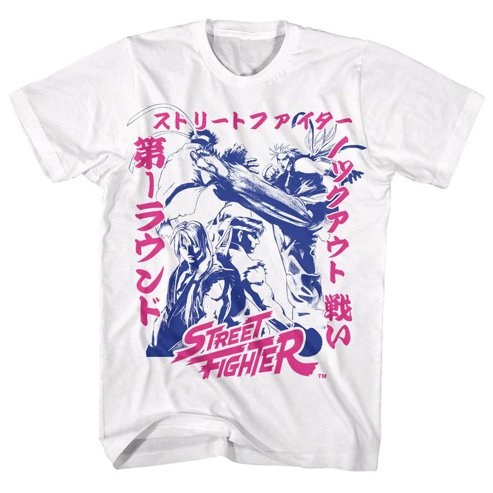 STREET FIGHTER ストリートファイター - TWO TONE JAPANESE GRAPHICS / Tシャツ / メンズ 【公式 / オフィシャル】