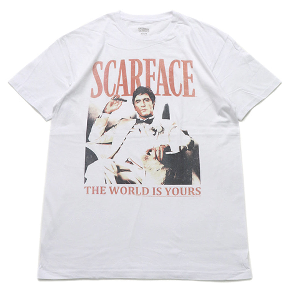 
                  
                    SCARFACE スカーフェイス - DA WORLD / Tシャツ / メンズ 【公式 / オフィシャル】
                  
                