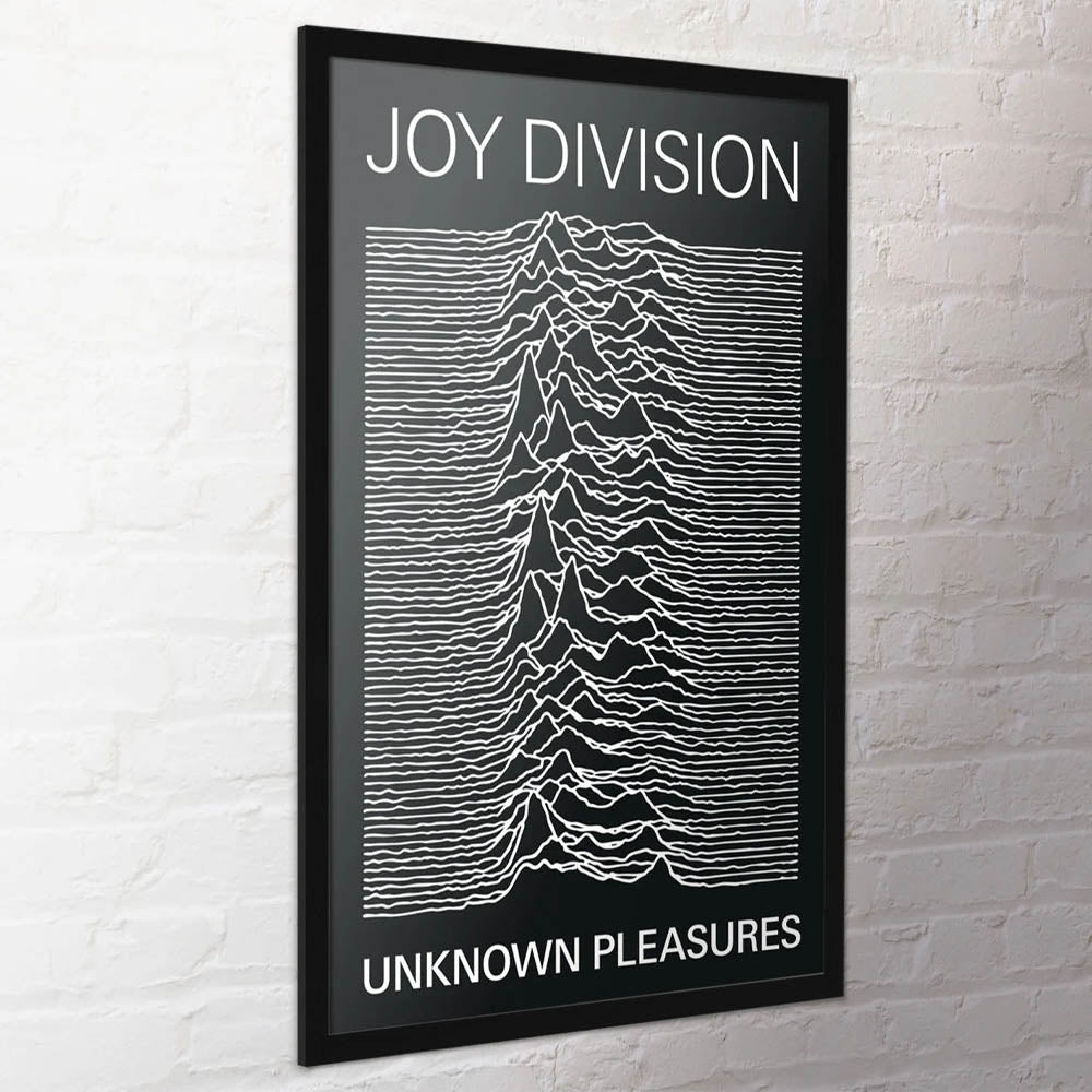 JOY DIVISION ジョイディビジョン (デビュー 45周年 ) - Unknown Pleasures / ポスター 【公式 / オフィシャル】