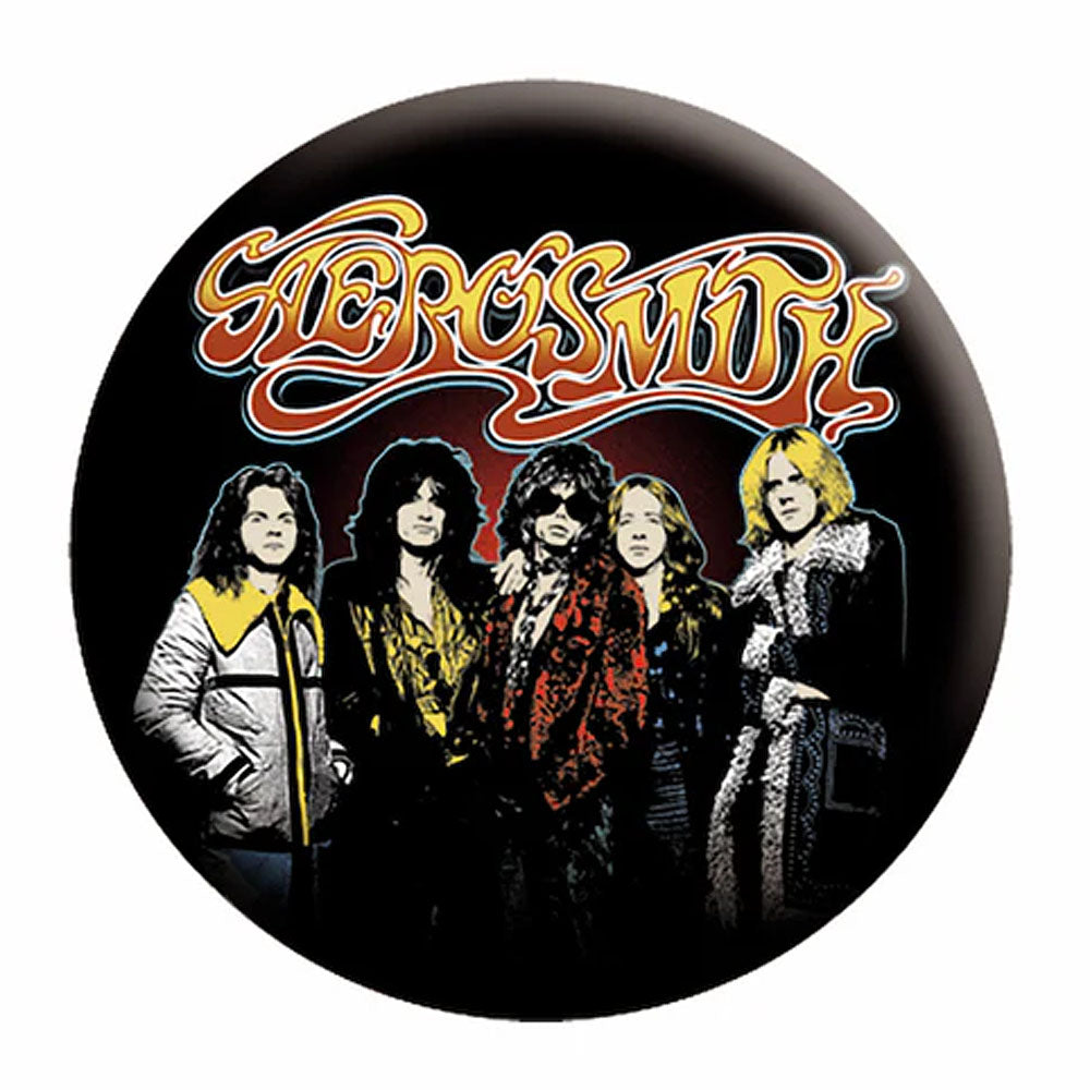 AEROSMITH エアロスミス Band Graphic バッジ 公式 オフィシャル