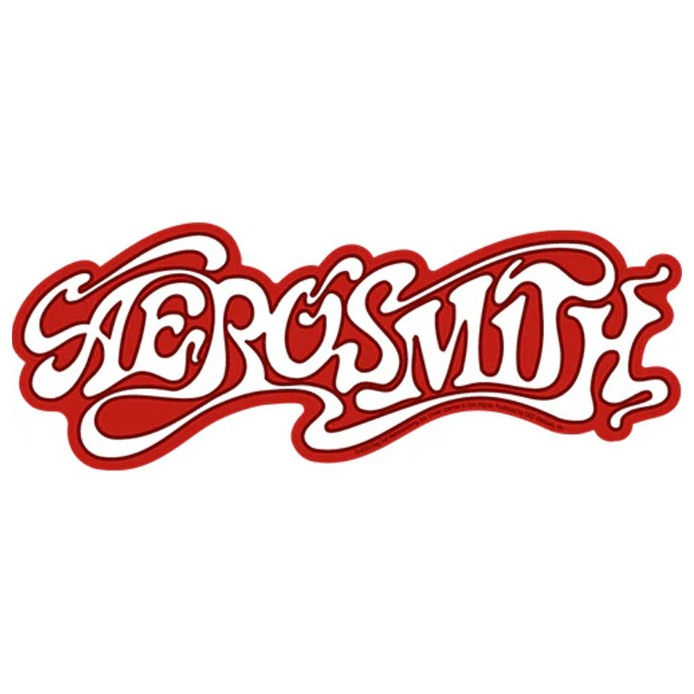 AEROSMITH エアロスミス Name Logo ステッカー 公式 オフィシャル
