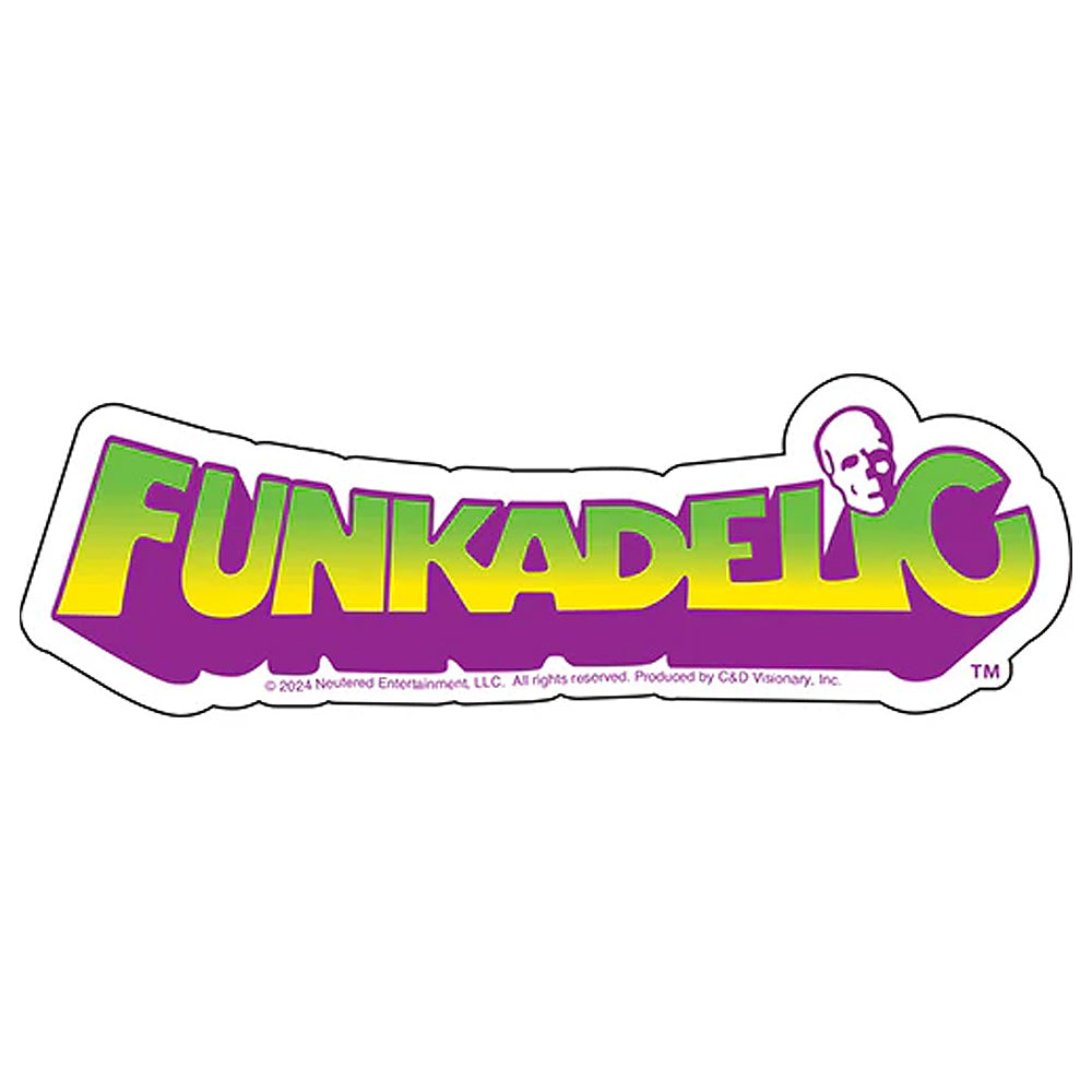 FUNKADELIC ファンカデリック - Funkadelic / ステッカー 【公式 / オフィシャル】